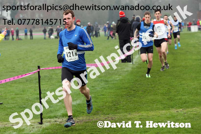 Senior men, Durham Cathedral Cross Country Relays. Photo: David T. Hewitson/Sports for All Pics